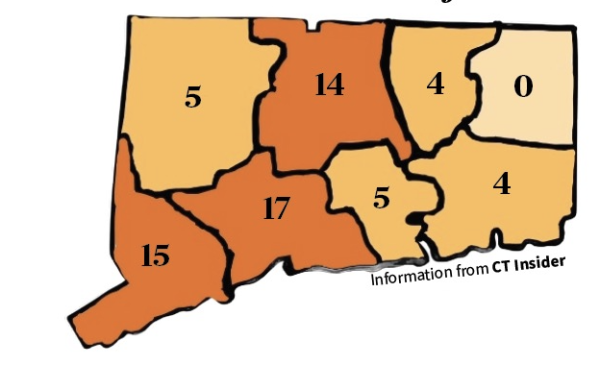 Reported weapon threats and concerning comments at CT schools as of Oct. 16. 